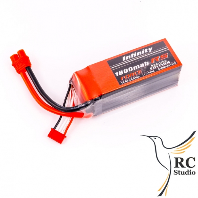 Infinity Force 1800mAh 4S1P 100-200C Infinity Force 1800mAh 4S1P 100-200C