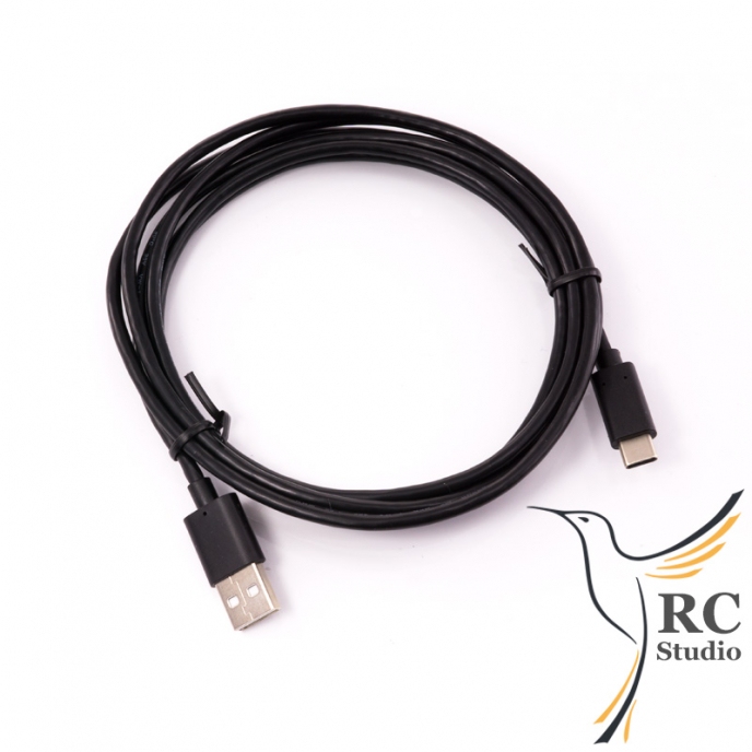 USB-A - USB-C cable, 2m