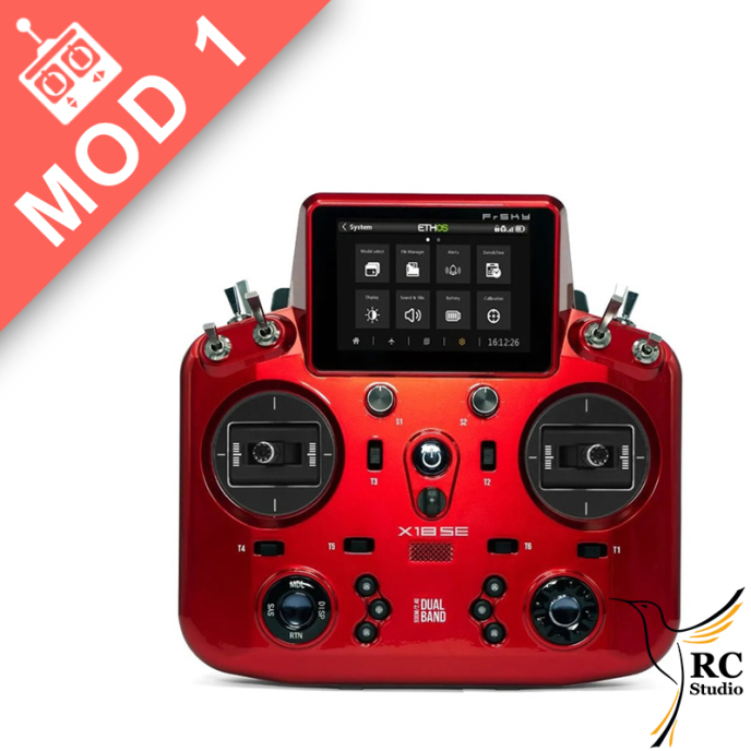 FrSky Tandem X18SE Mod1 Cardinal Red limited edition