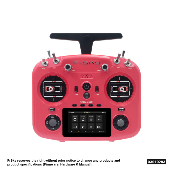 FrSky TWiN X14RS růžová